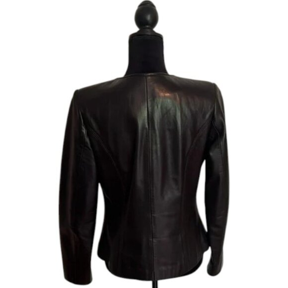 ID. Collection leather jacket size 4 - Picture 4 of 6